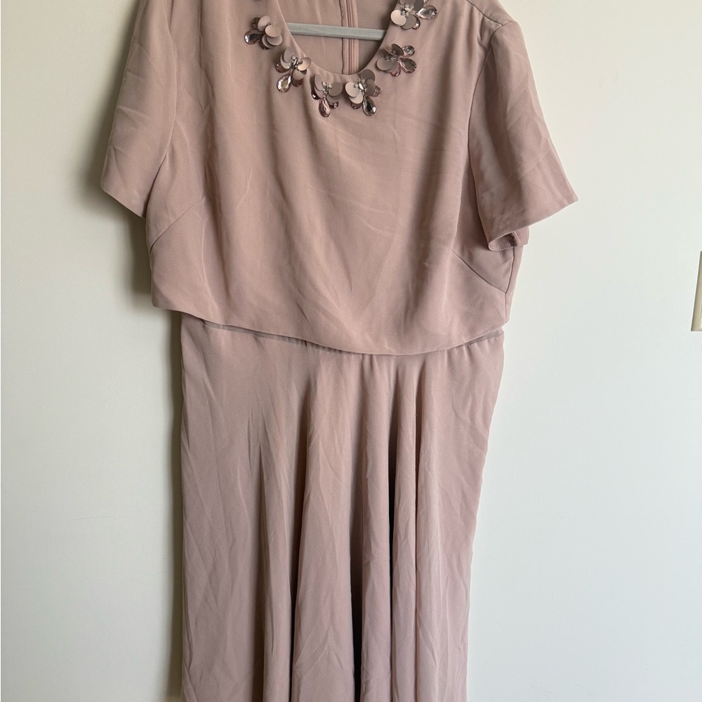ASOS Sz XL dress jeweled Wedding guest